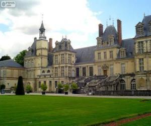 yapboz Fontainebleau Sarayı, Fransa
